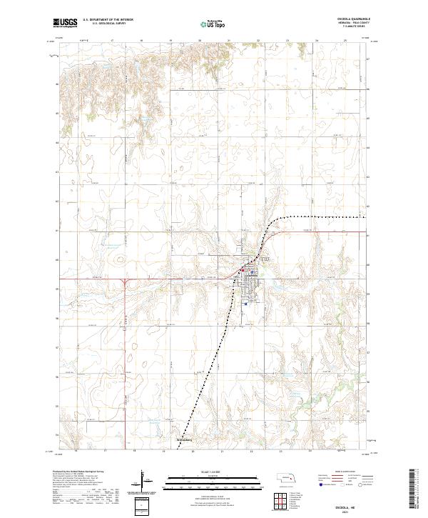 Osceola topographic map thumbnail
