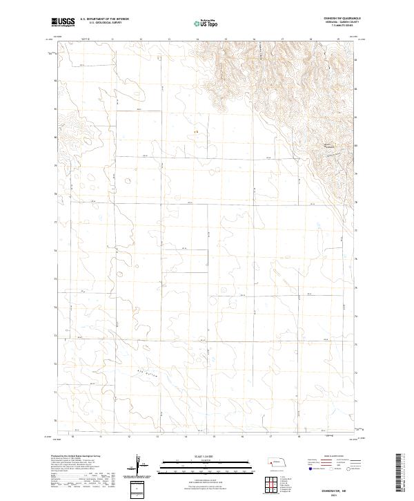 Oshkosh SW topographic map thumbnail