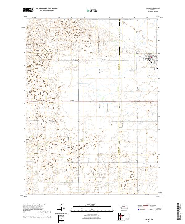 Palmer topographic map thumbnail