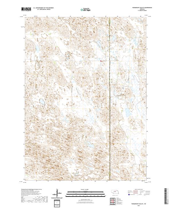 Paramount Valley topographic map thumbnail