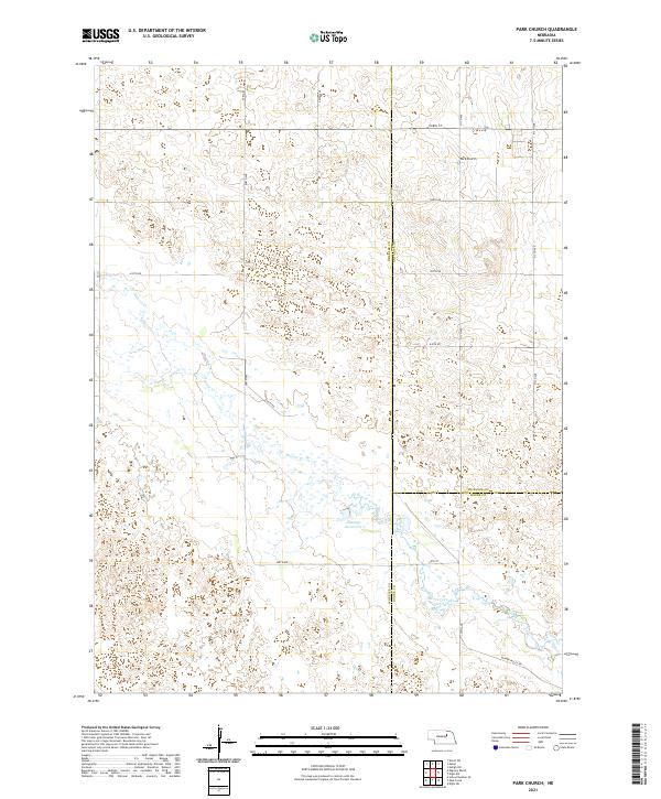 Park Church topographic map thumbnail