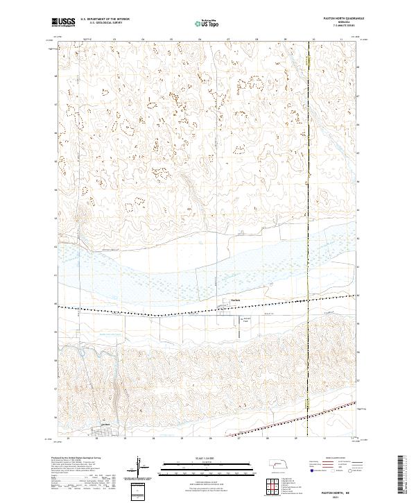 Paxton North topographic map thumbnail