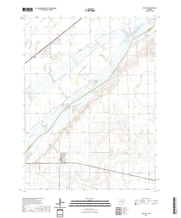 Phillips topographic map thumbnail
