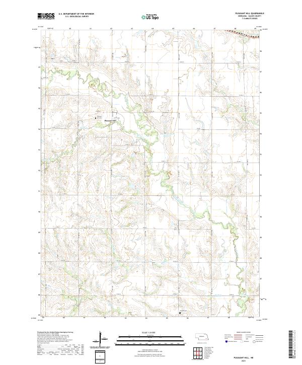 Pleasant Hill topographic map thumbnail