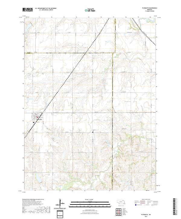 Plymouth topographic map thumbnail