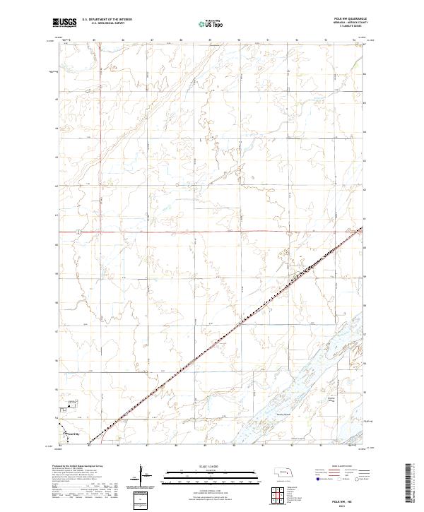 Polk NW topographic map thumbnail