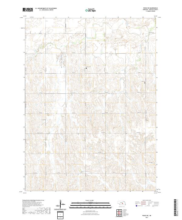 Poole NE topographic map thumbnail