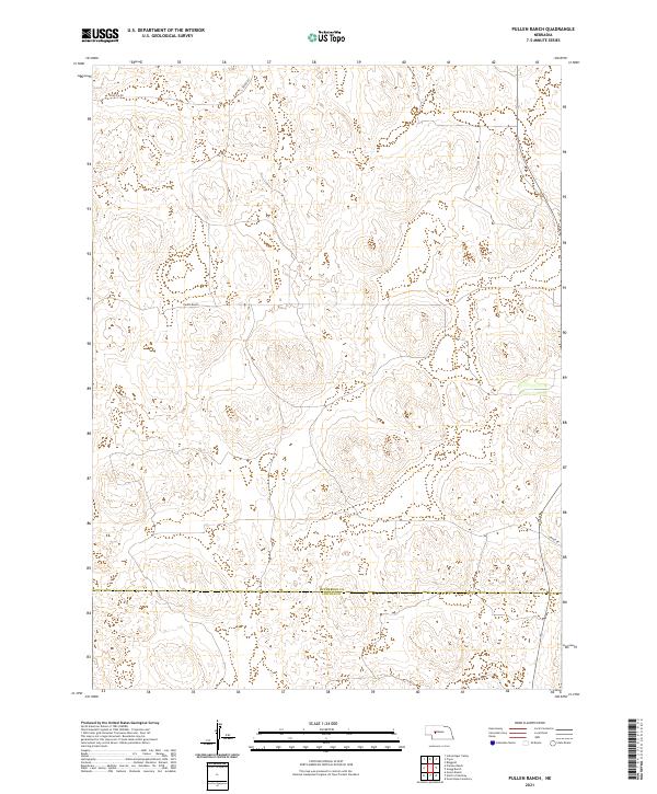 Pullen Ranch topographic map thumbnail