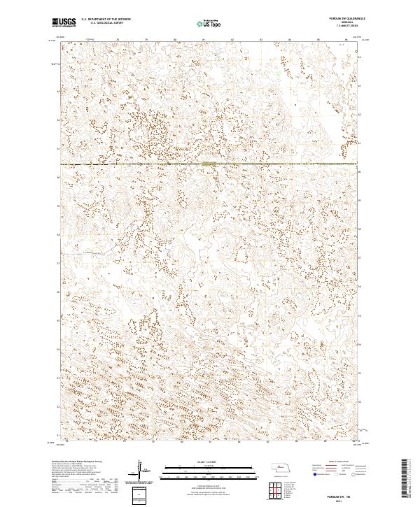 Purdum SW topographic map thumbnail