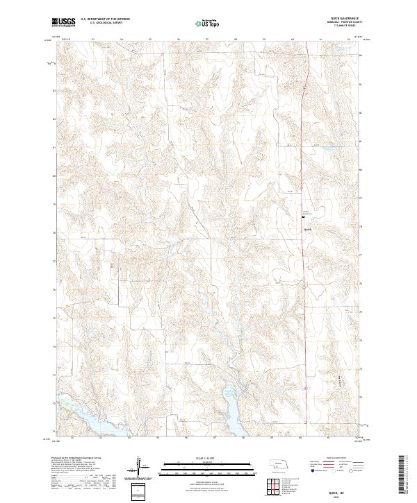 Quick topographic map thumbnail