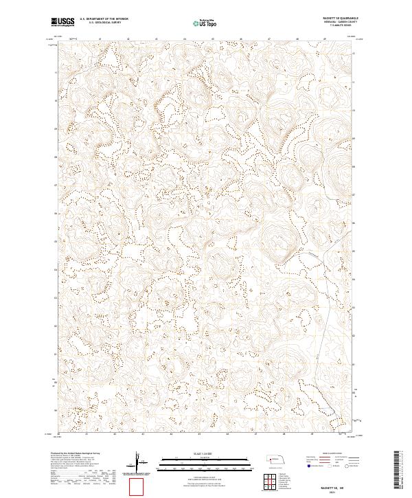 Rackett SE topographic map thumbnail