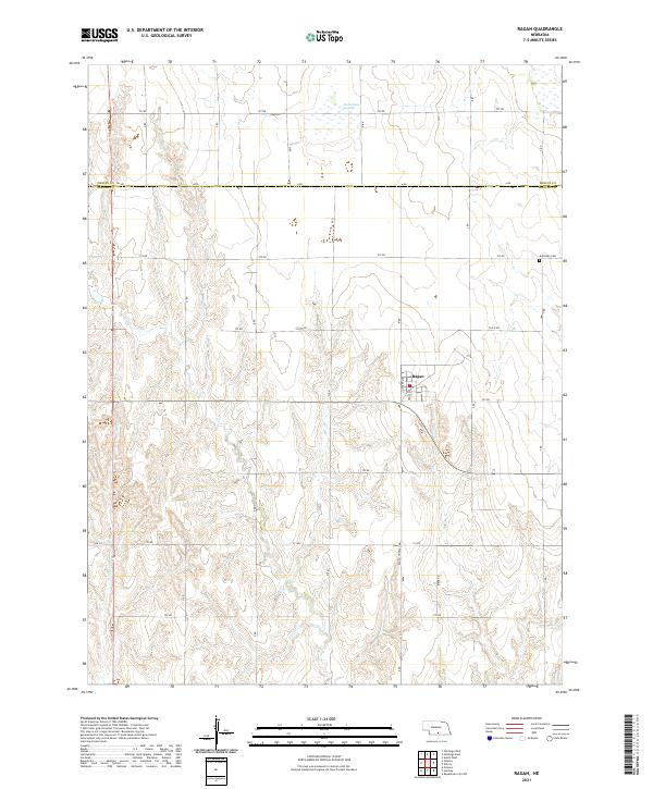 Ragan topographic map thumbnail
