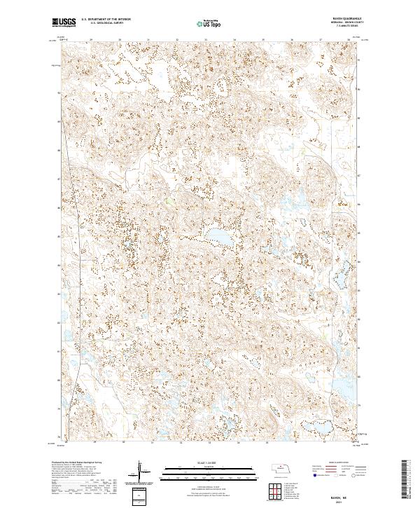 Raven topographic map thumbnail