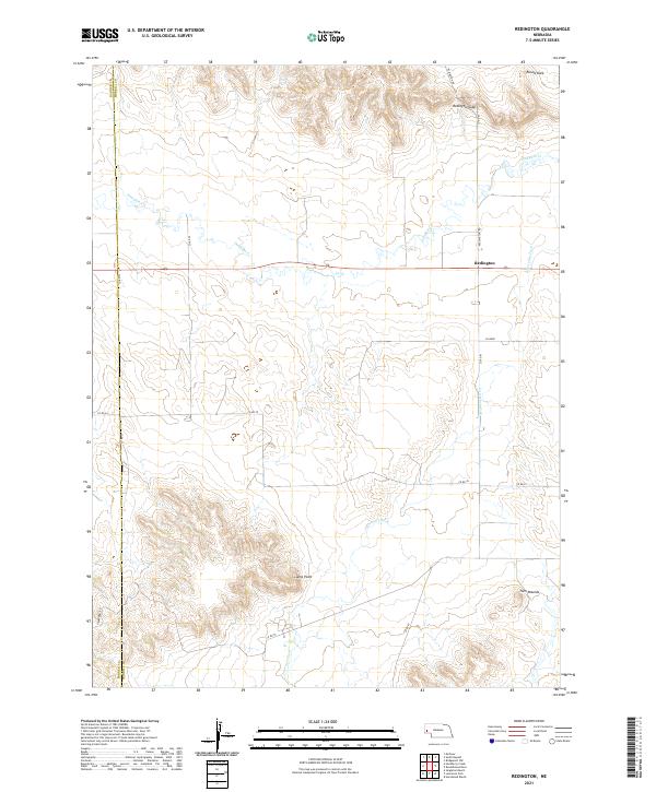 Redington topographic map thumbnail
