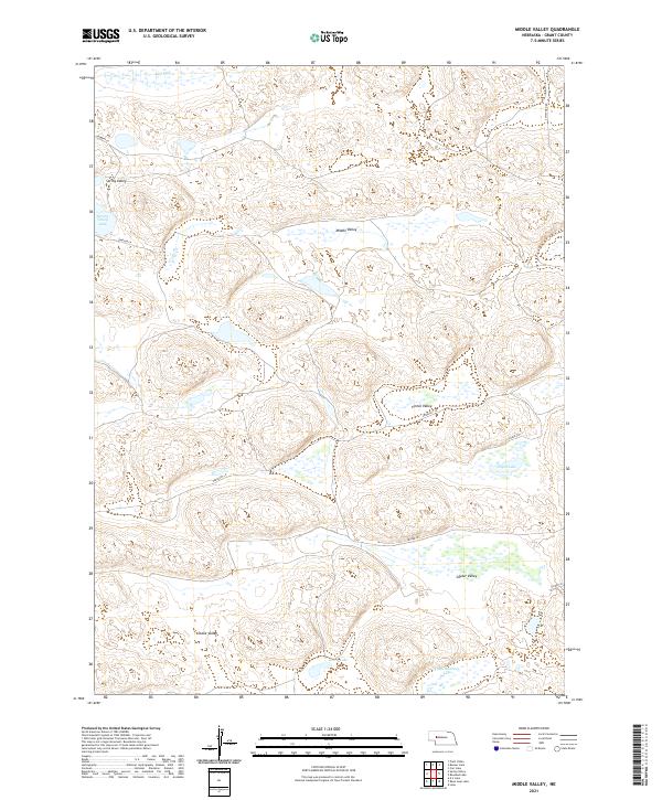 Middle Valley topographic map thumbnail
