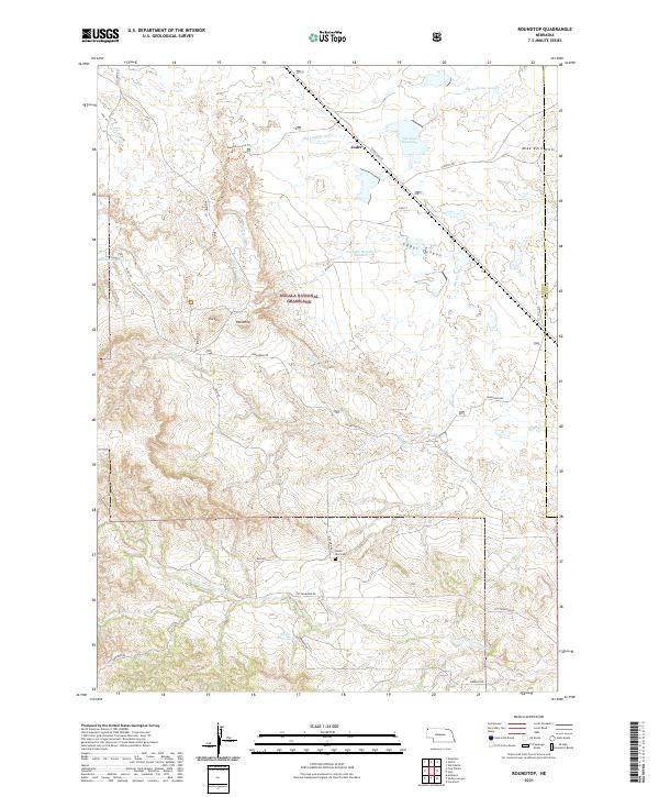 Roundtop topographic map thumbnail
