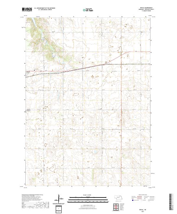 Royal topographic map thumbnail