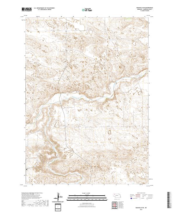 Rushville SW topographic map thumbnail