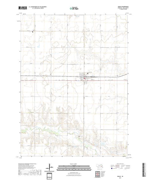 Shelby topographic map thumbnail