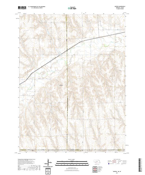 Shippee topographic map thumbnail
