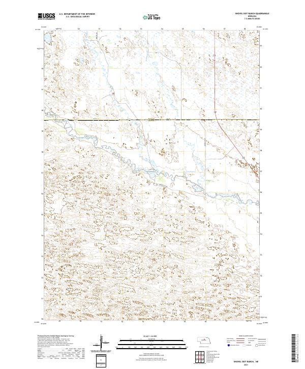 Shovel Dot Ranch topographic map thumbnail