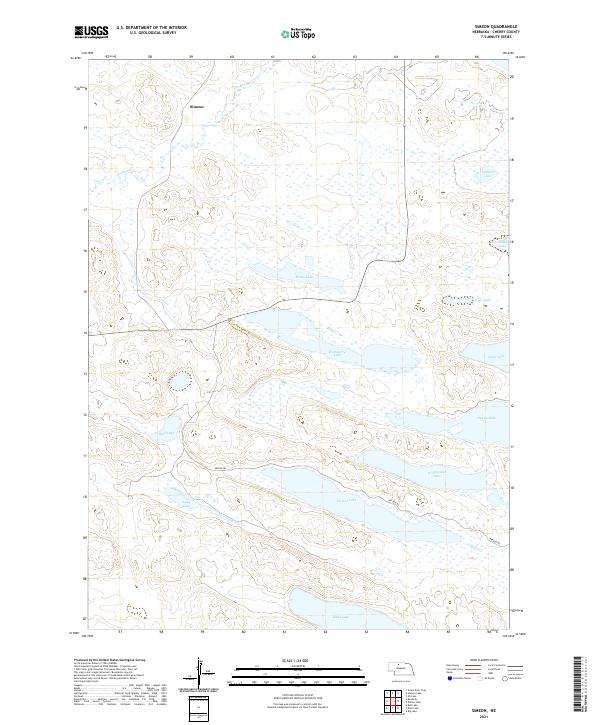 Simeon topographic map thumbnail
