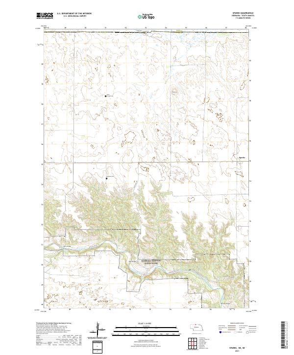 Sparks topographic map thumbnail
