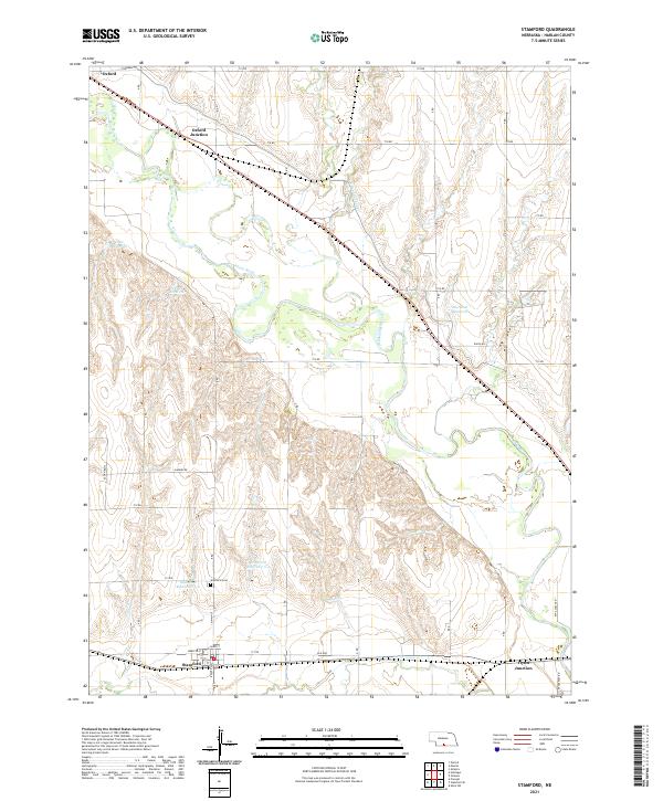 Stamford topographic map thumbnail