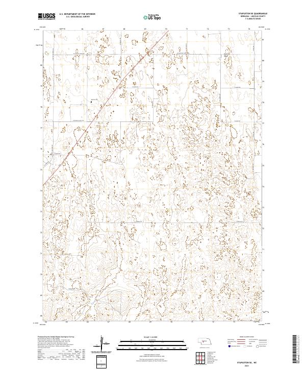 Stapleton SE topographic map thumbnail