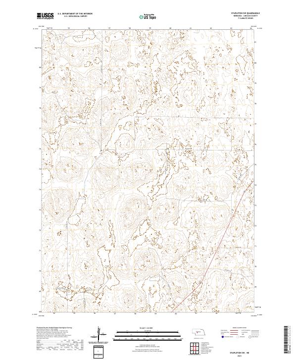 Stapleton SW topographic map thumbnail