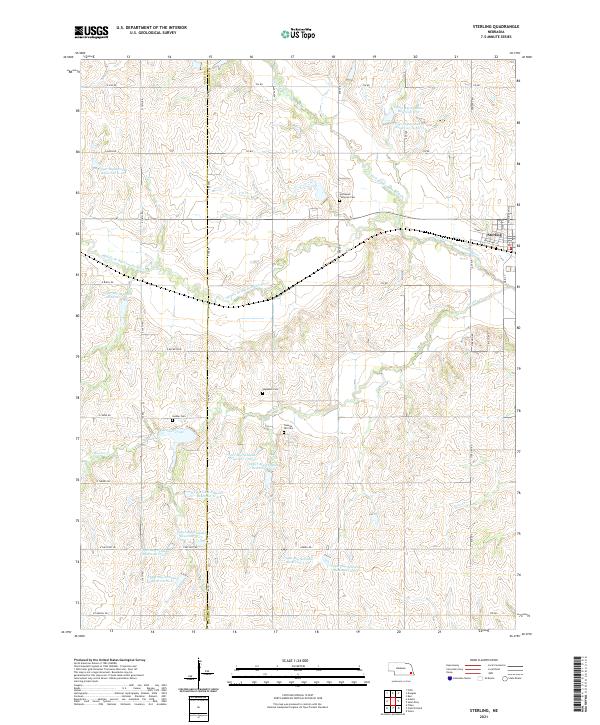 Sterling topographic map thumbnail