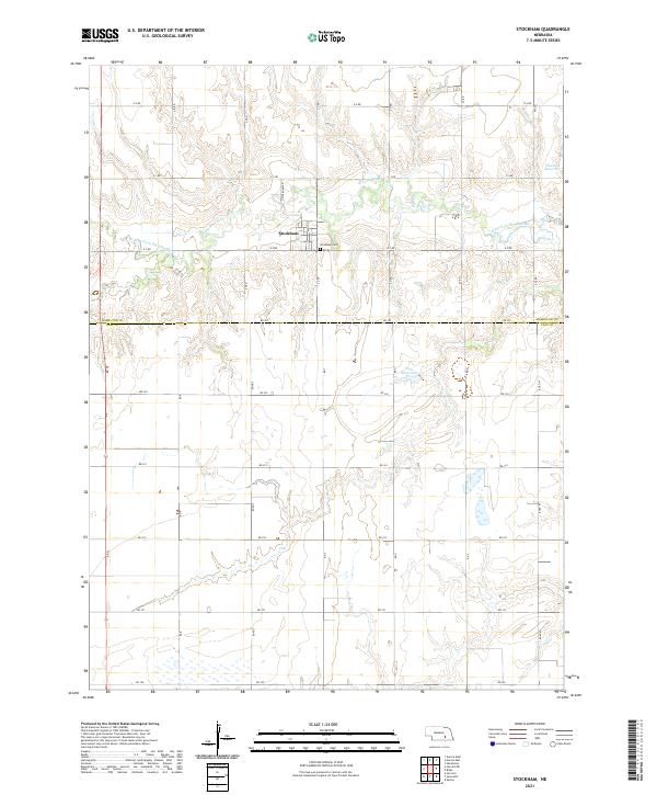 Stockham topographic map thumbnail
