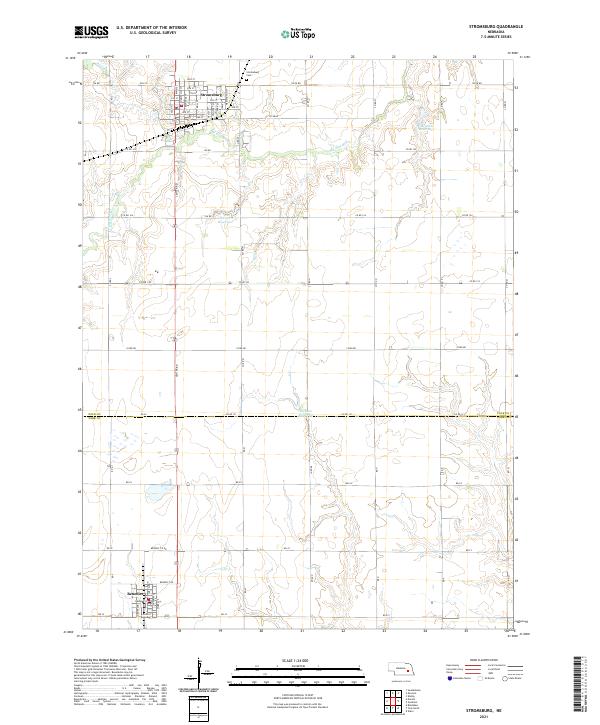 Stromsburg topographic map thumbnail