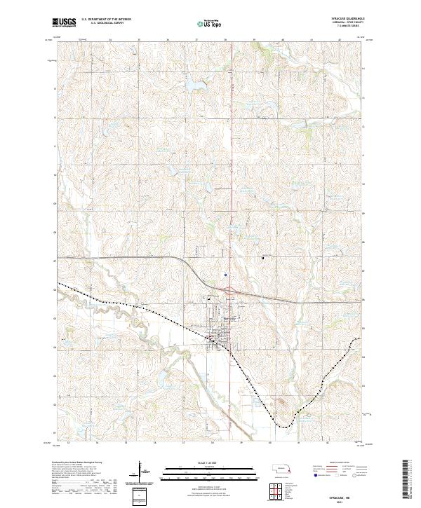 Syracuse topographic map thumbnail