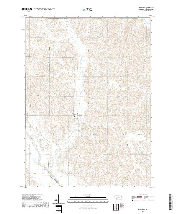 Thurston topographic map thumbnail