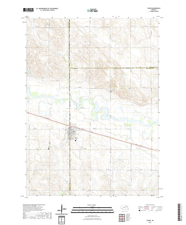 Tilden topographic map thumbnail