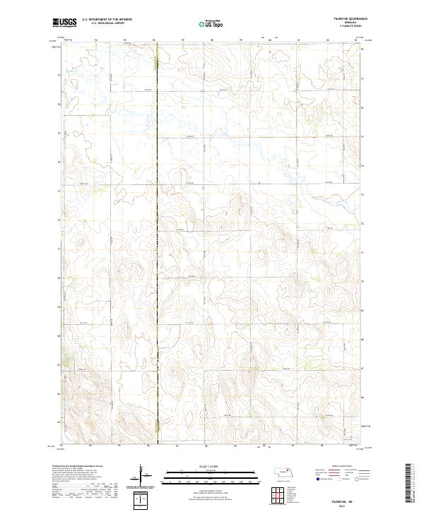 Tilden NE topographic map thumbnail