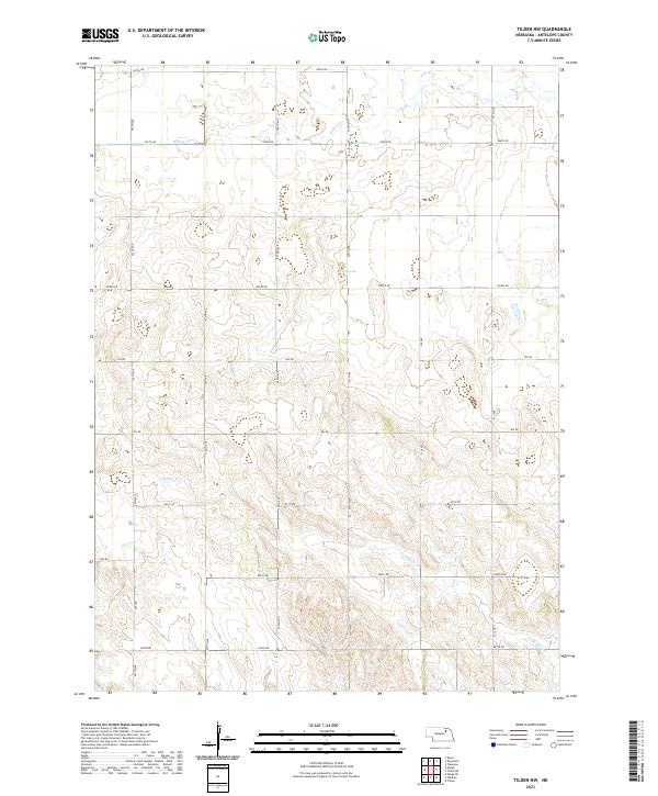 Tilden NW topographic map thumbnail
