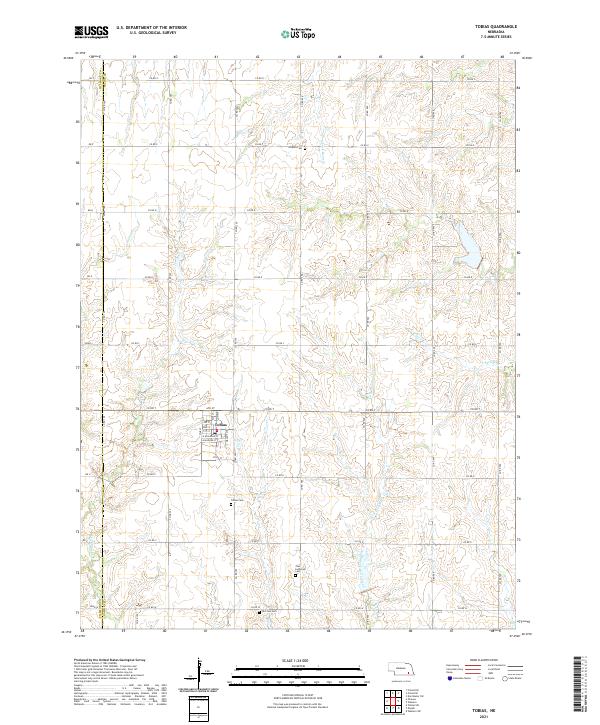Tobias topographic map thumbnail