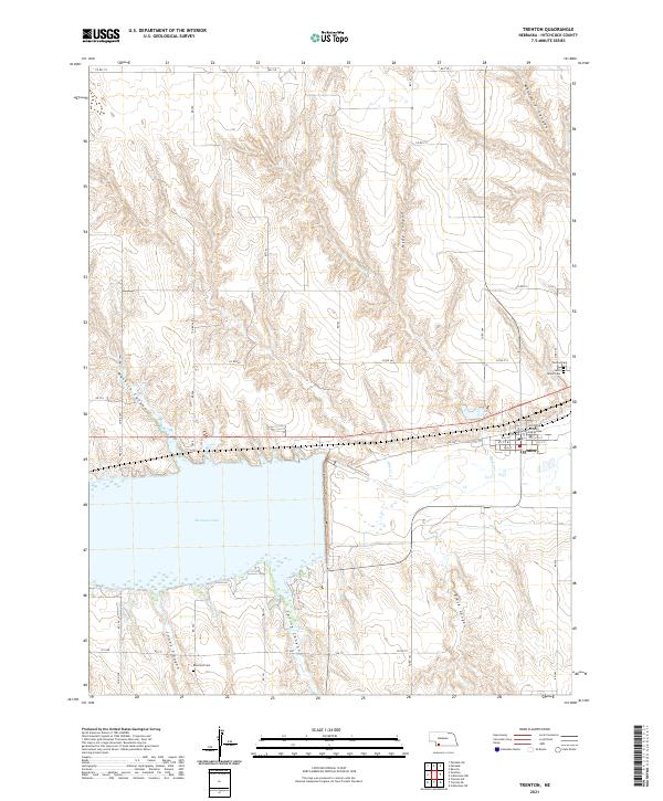 Trenton topographic map thumbnail