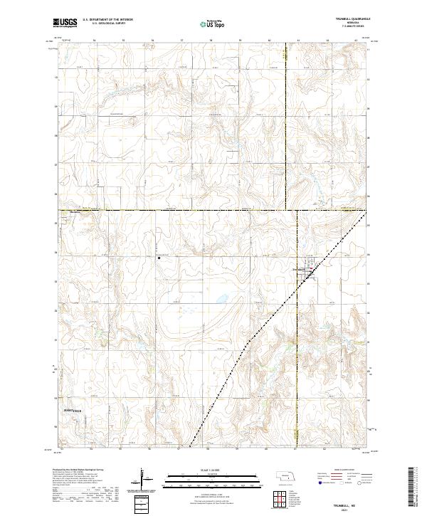 Trumbull topographic map thumbnail
