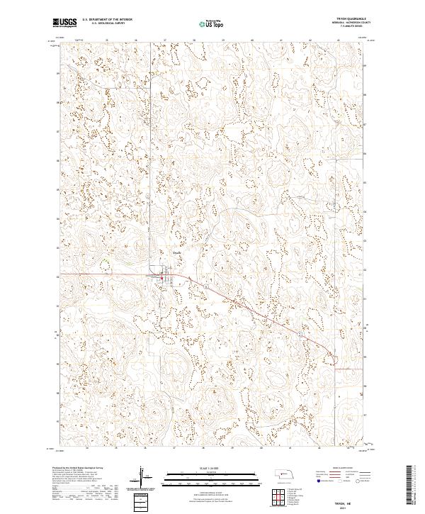 Tryon topographic map thumbnail