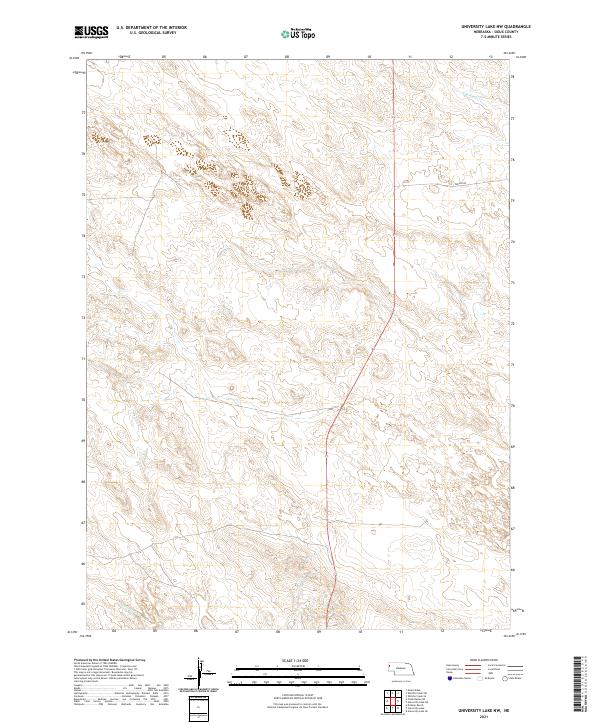 University Lake NW topographic map thumbnail
