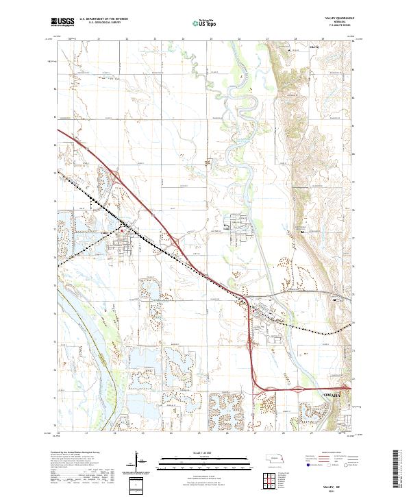 Valley topographic map thumbnail