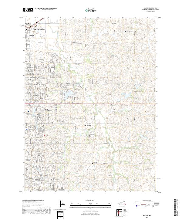 Walton topographic map thumbnail