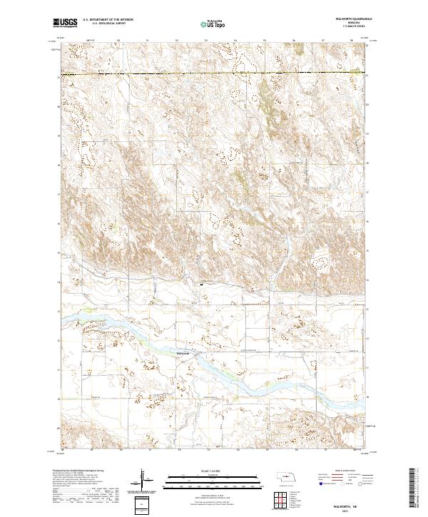 Walworth topographic map thumbnail