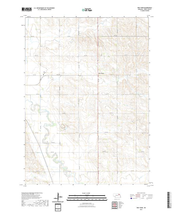 Wee Town topographic map thumbnail
