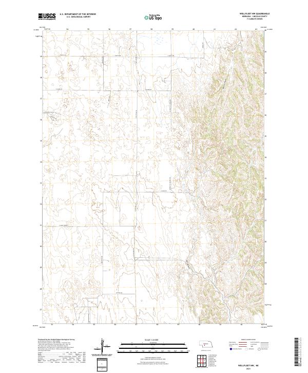 Wellfleet NW topographic map thumbnail