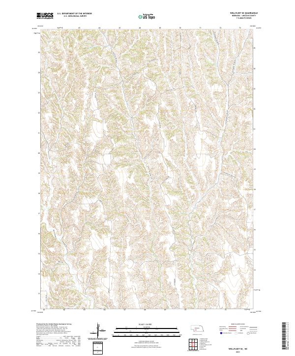 Wellfleet SE topographic map thumbnail