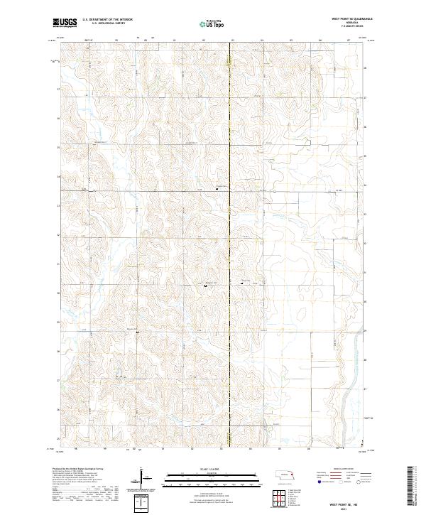 West Point SE topographic map thumbnail